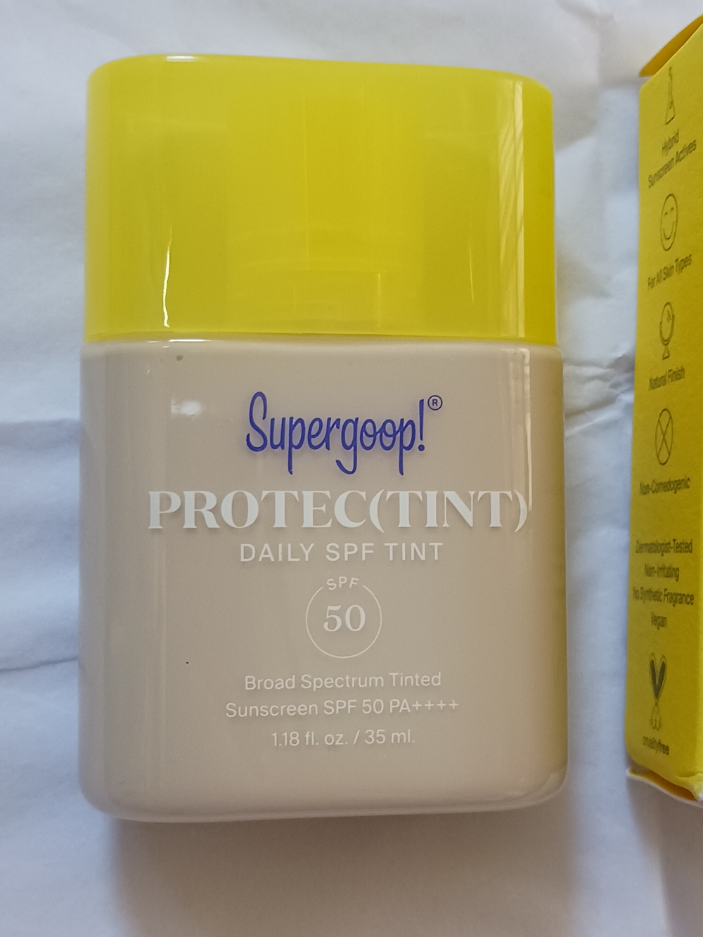 Supergoop! PROTEC(TINT) Daily SPF 50 Tinted Sunscreen 10N